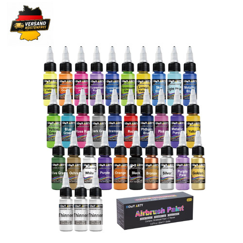 Airbrush farbe farben 3 - airbrush,