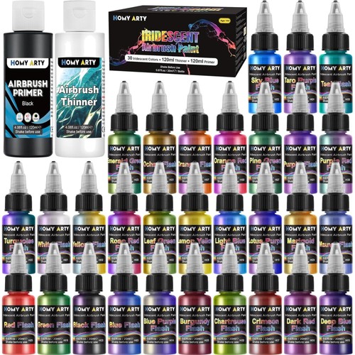 Irisierende airbrush farben - irisierende, airbrush-farben