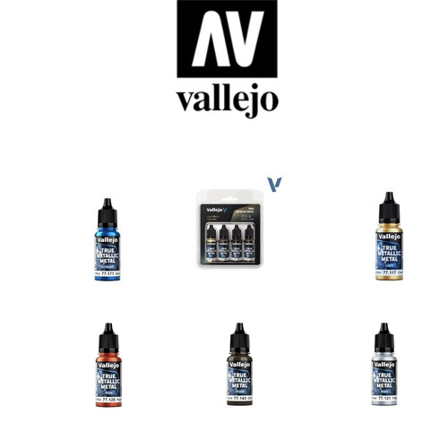 Vallejo true metallic metal - metallic,