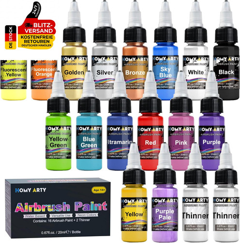 Homy arty airbrush farbe - airbrush, 16