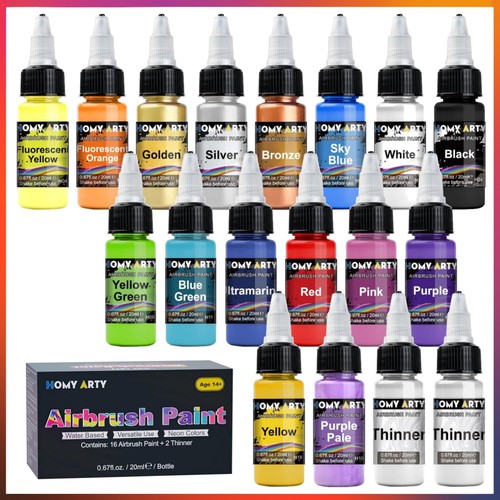 Airbrush farben set - set,