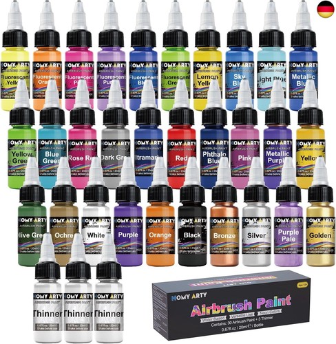 Airbrush farbe farben mit - 30,