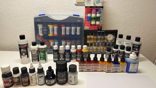 Airbrush farben xxl konvolut - airbrush,