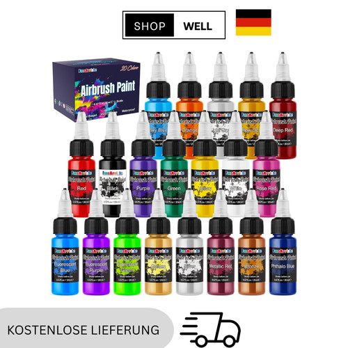 Airbrush farbe farben - 20,