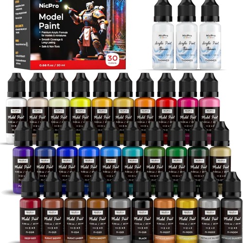 Modellbau acrylfarben set - modellbau,