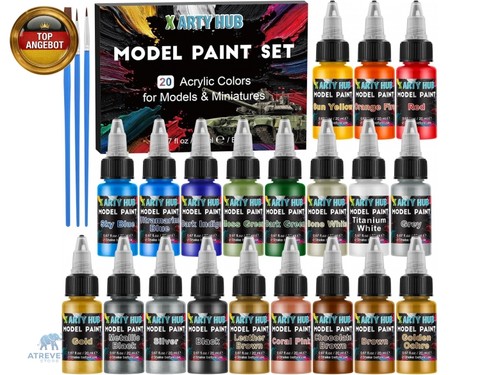 Modellbau farben set 20 - modellbau,