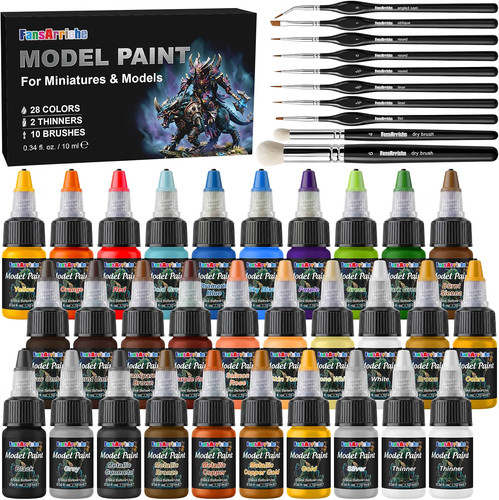 Modellbau farben set - set,