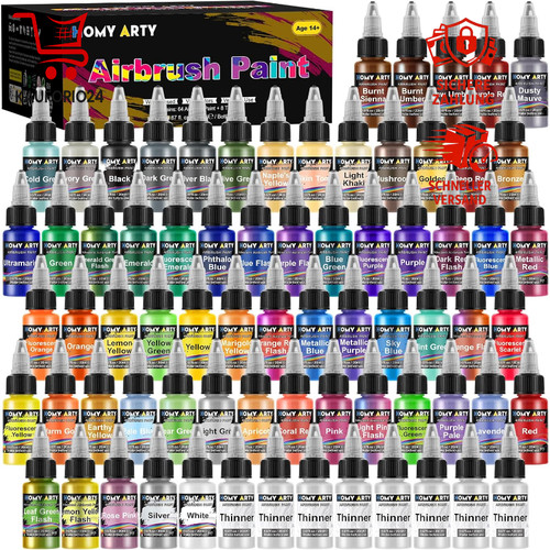 Airbrush farbe farben - farbe, 64