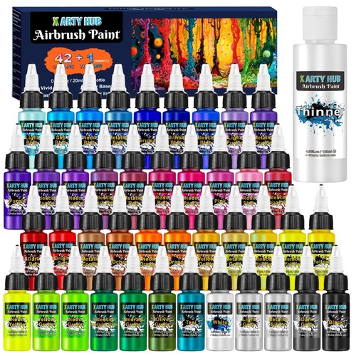 Airbrush farbe set - airbrush, 42