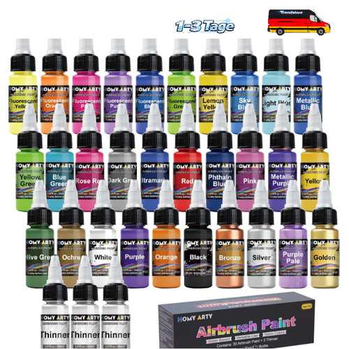 Airbrush farben set - airbrush, 30