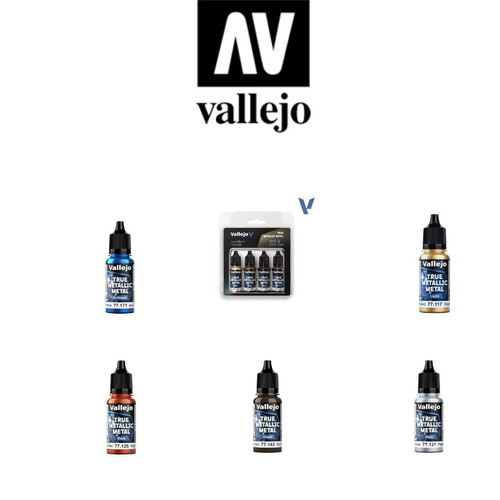 Vallejo true metallic metal - metallic,