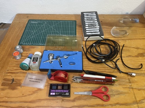 Konvolut airbrush pistole und - airbrush,