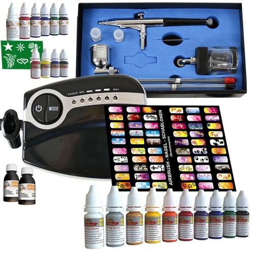 Airbrush kompressor komplett - kompressor,