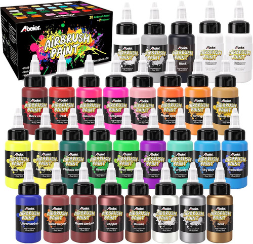 Airbrush farbe set farben - farbe, 2
